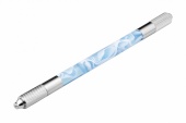 Slide&Tap ручка для микроблейдинга голубая