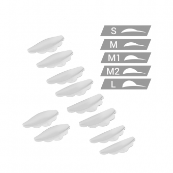 Innovator Cosmetics набор валиков силиконовых (размер S/M/L/M1/M2) 5 пар